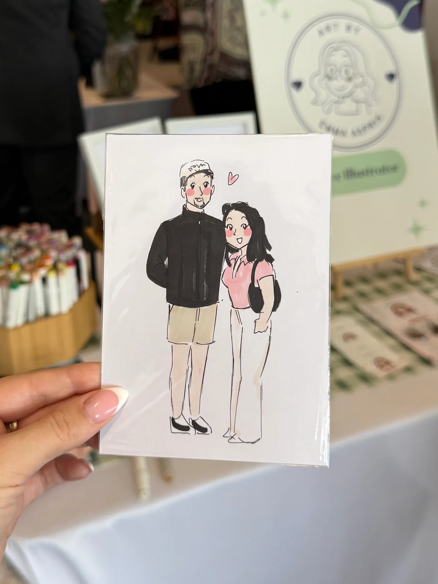 Aspris.Art live illustration gallery image