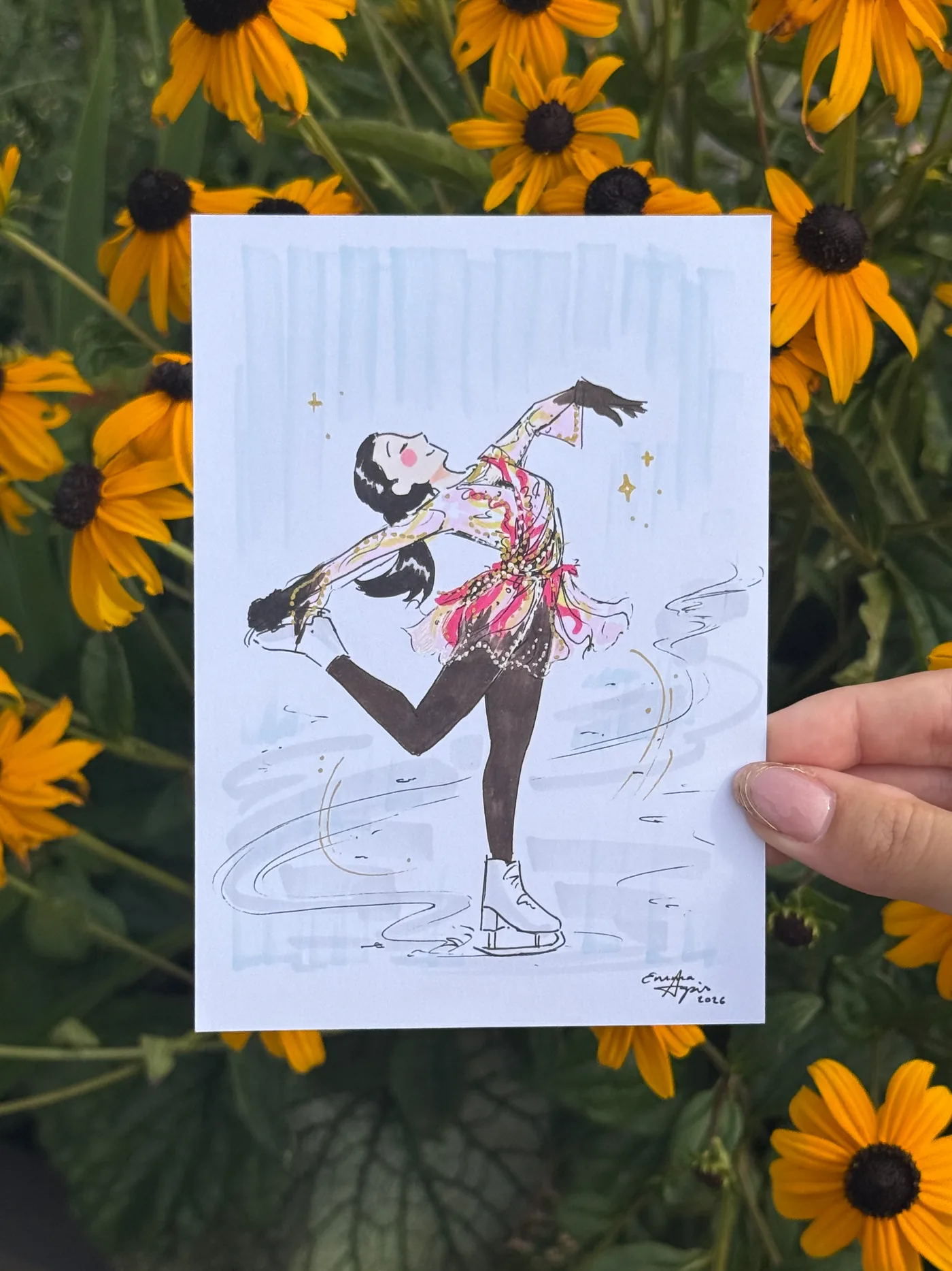 Aspris.Art live illustration gallery image
